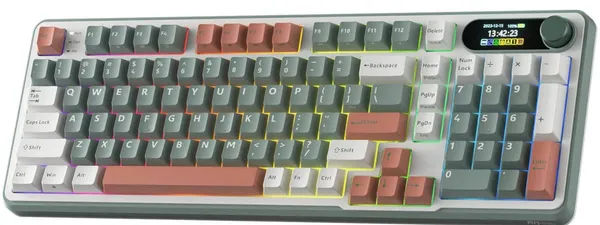 Клавиатура Royal Kludge RKS98 Clay Green (USB, Green switch)