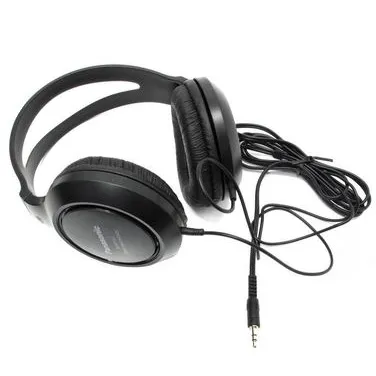 Наушники Panasonic RP-HT161E-K, открытого типа, 10Гц-27кГц, 2м