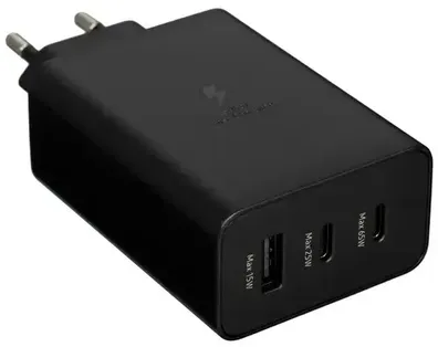 Зарядное устройство Samsung EP-T6530NBEGEU, 3.1A, черный