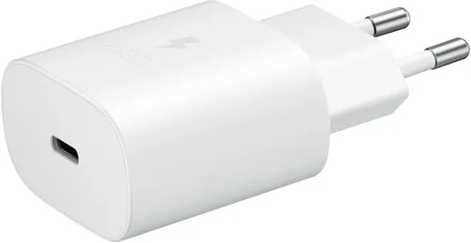 Зарядное устройство Samsung EP-TA800NWEGEU, USB Type-C, белый
