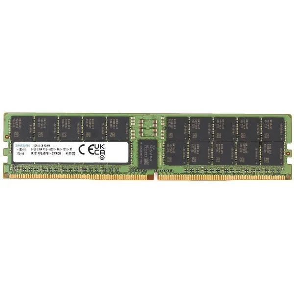 Серверная оперативная память 64Gb Samsung (M321R8GA0PB0-CWMKJ), DDR V, PC-44800, 5600MHz, ECC Reg