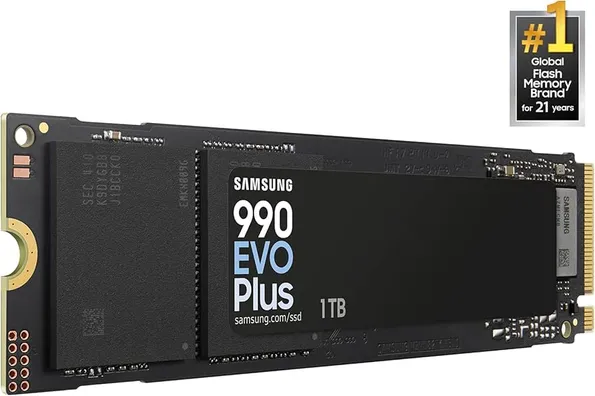 1Tb SSD Samsung 990 EVO Plus MZ-V9S1T0BW, (7150/6300), NVMe M.2