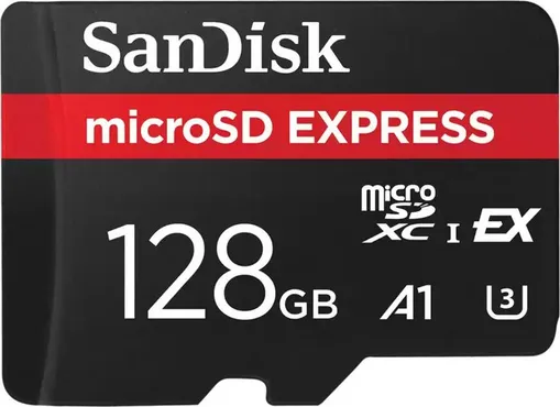 Карта памяти 128Gb SanDisk Express SDSQXFN-128G-GN4NN, micro SD, SDXC UHS-I, U3