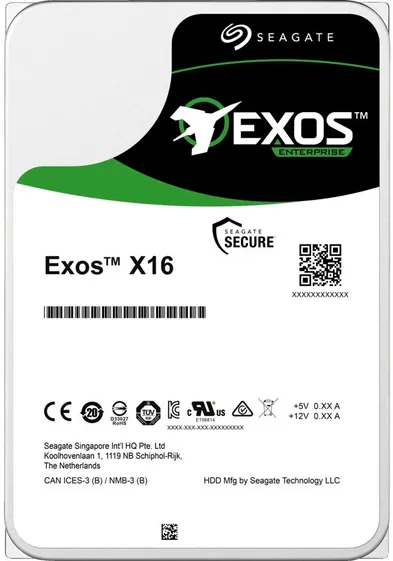10Tb Seagate Exos X16 ST10000NM001G, 7200rpm, 3.5", SATA III, 256Mb
