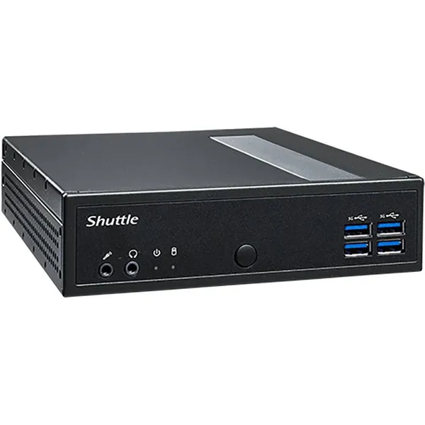 Платформа Shuttle 74R-DL30N-003-SHU-001, Intel N100/ 2xSODIMM DDR V/noSSD/ Black