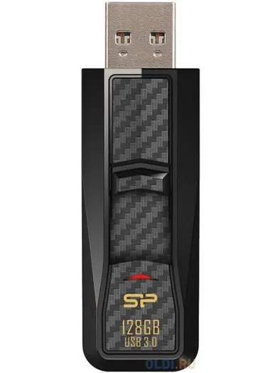 128Gb Silicon Power Blaze B50 SP128GBUF3B50V1K, USB3.0, Black