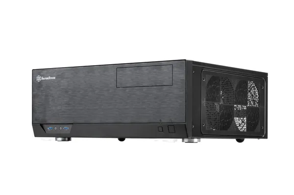 Корпус SilverStone Grandia GD09 SST-GD09B, без БП, ATX