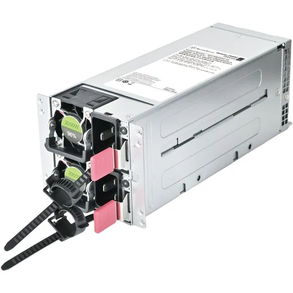 Блок питания 2000Вт, Silverstone GM2000C (SST-GM2000C-TF), 80 Plus Titanium, APFC, 2U