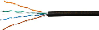 UTP кабель бухта 305м cat.5e SkyNet CSL-UTP-4-CU-OUT, черный