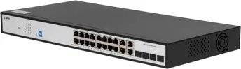Коммутатор SNR SNR-S2300G-16TC-POE, 16xLAN 1Gbps, 4xSFP, PoE