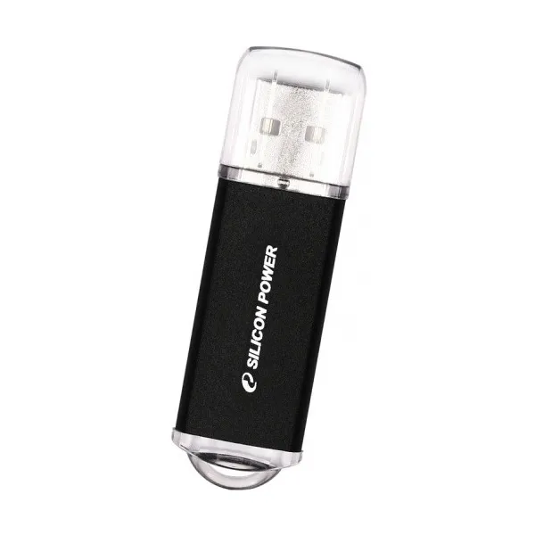 16Gb Silicon Power Ultima II I SP016GBUF2M01V1K, USB2.0, Black