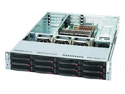 Серверный корпус SuperMicro CSE-826BE1C-R920LPB, 2x920Вт, 12x3.5", 2U, E-ATX