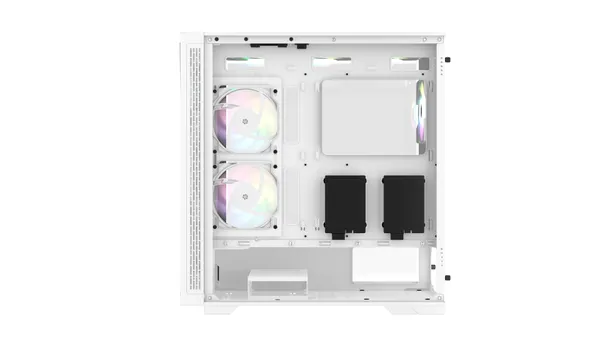 Корпус SuperPower i9 Mesh TG White, 2xUSB2.0, USB 3.0, контроллер ARGB, пульт, без БП, ATX