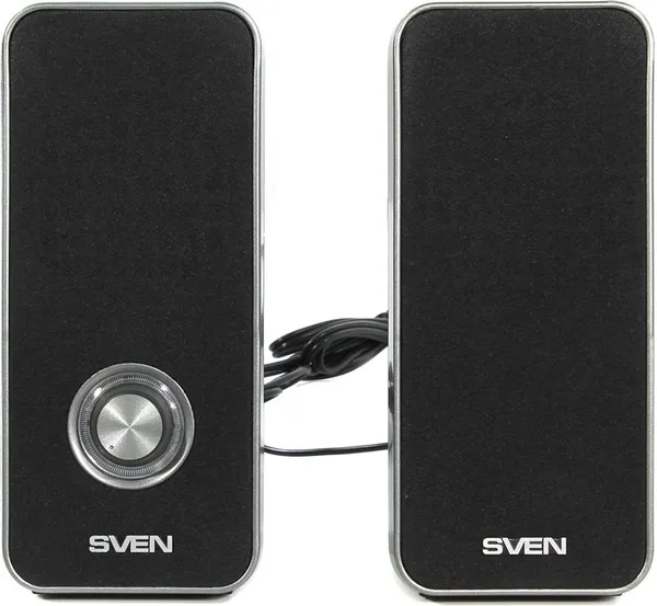 Акустика Sven 325, пластик, 2х3Вт, USB, черный