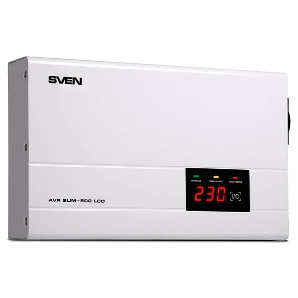 Стабилизатор Sven AVR SLIM-500 LCD