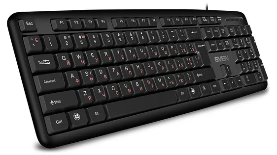 Клавиатура Sven KB-S230, черный