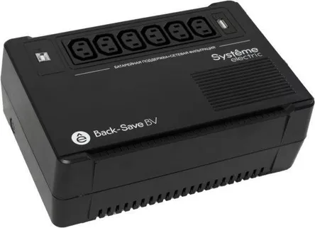 ИБП Systeme Electric BV BVSE600I, 600VA (6xIEC C13)