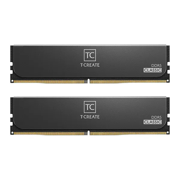Оперативная память 32Gb Team T-Create Classic Black CTCCD532G6000HC48DC01, DDR V, PC-48000, 6000MHz, kit 2x16Gb