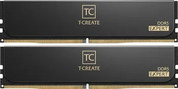 Оперативная память 128Gb Team T-Create Expert Black CTCED5128G6000HC40FDC01, DDR V, PC-48000, 6000MHz, kit 2x64Gb
