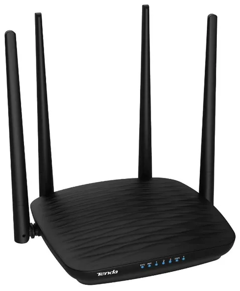 Роутер Wi-Fi Tenda AC5, 2.4/5GHz 1167Mbps, 3xLAN 100Mbps, 1xWAN