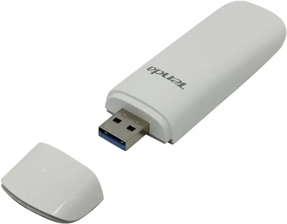 Сетевая карта Wi-Fi, Tenda U12, 2.4/5GHzGHz, 1300Mbps, USB