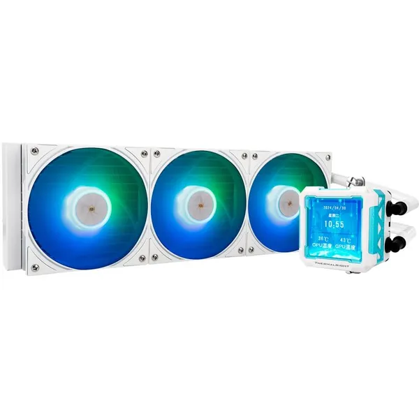 Жидкостное охлаждение Thermalright Frozen Warframe PRO 360 ARGB White F-WFRAME-PRO-360-WH-ARGB (LGA1700 Ready)
