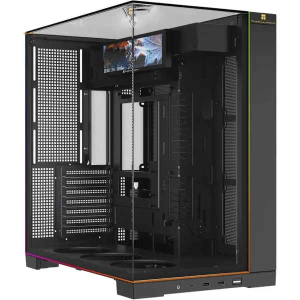 Корпус Thermalright TR-A70 Vision, без БП, ATX, черный