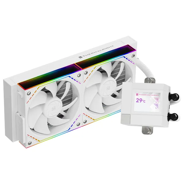 Жидкостное охлаждение Thermalright Core Matrix 240 Vision ARGB White TRCM240VAW (LGA1700 Ready)