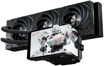 Жидкостное охлаждение Thermalright Wonder Vision 360 Turbo ARGB Black TRWV360TAB(LGA1700 Ready) (ТОЛЬКО В СОСТАВЕ ПЭВМ)