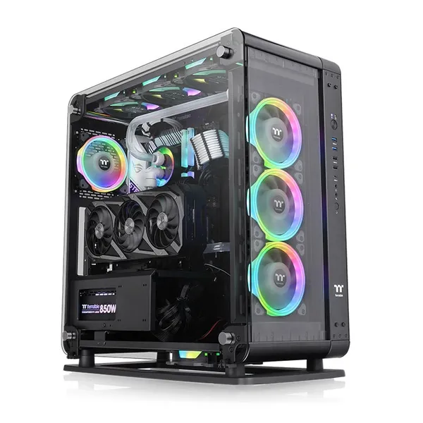 Корпус Thermaltake Core P6 TG Black CA-1V2-00M1WN-00, без БП, ATX