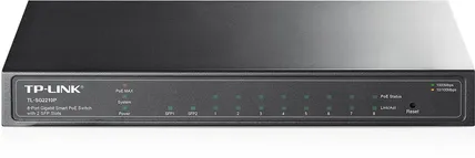 Коммутатор TP-Link TL-SG2210P, 8xLAN 1Gbps, 2xSFP
