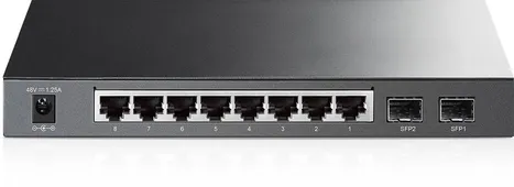 Коммутатор TP-Link TL-SG2210P, 8xLAN 1Gbps, 2xSFP