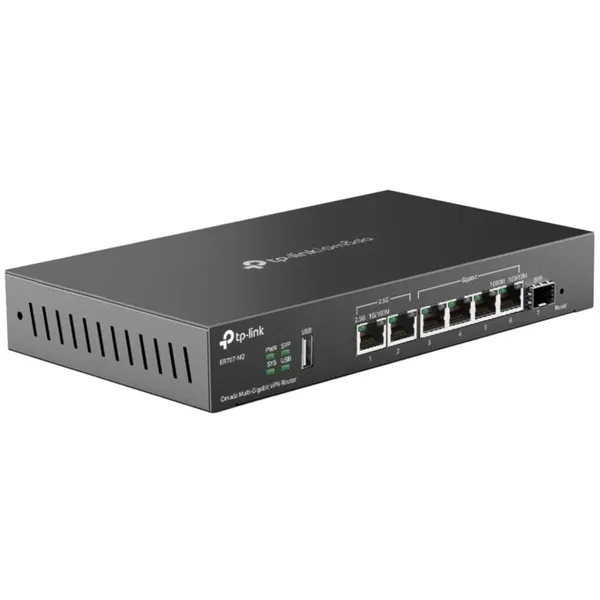 Роутер TP-Link ER707-M2, 4xLAN 2.5Gbps, 1xWAN, 1xSFP 1Gbps