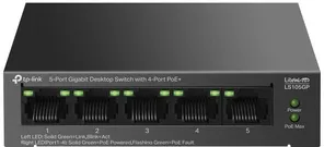 Коммутатор TP-Link LS105GP, 5xLAN 1Gbps