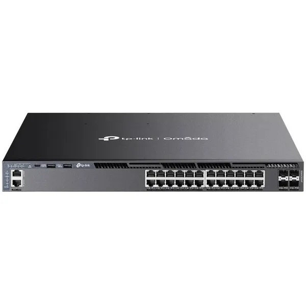 Коммутатор TP-Link SG6428XHP, 24xLAN 1Gbps, 4xSFP+, PoE