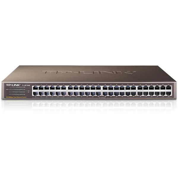 Коммутатор TP-Link TL-SF1048, 48xLAN 100Mbps, 19"