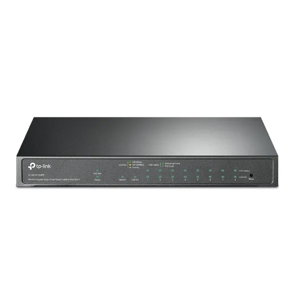 Коммутатор TP-Link TL-SG1210MPE, 9 x GE (8 x PoE+), 1 x ComboSFP, EasySmart