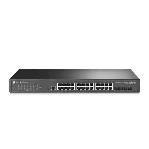 Коммутатор TP-Link TL-SG3428X, 24xLAN 1GBps, 4xSFP+, L2+
