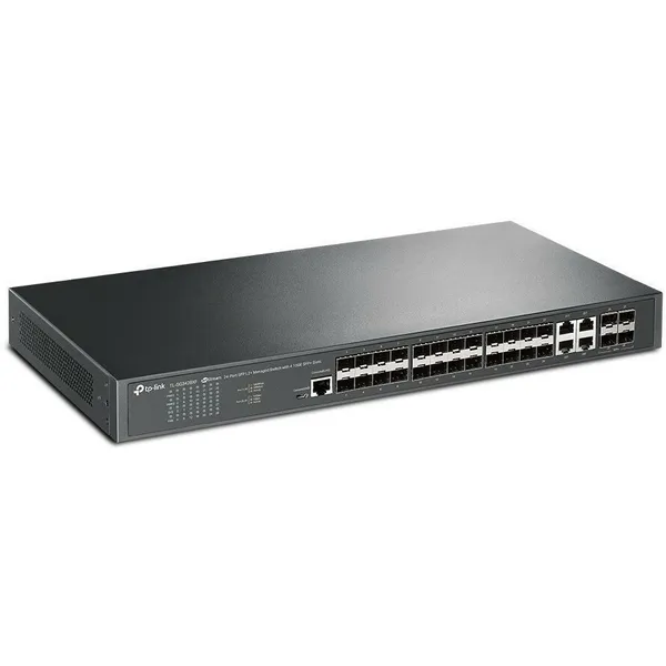 Коммутатор TP-Link TL-SG3428XF, 24xLAN 1Gbps, 4xSFP+, L2+