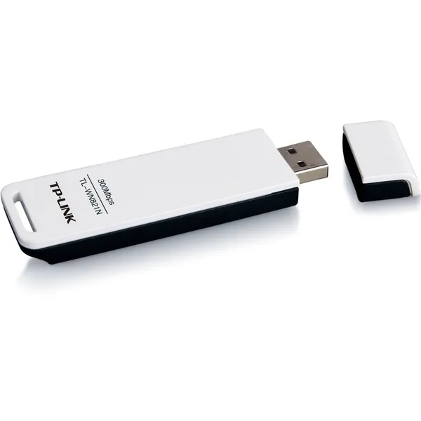 Сетевая карта Wi-Fi, TP-Link TL-WN821N, 2.4GHz, 300MBps, USB