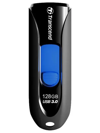 128Gb Transcend JetFlash 790 TS128GJF790K, USB3.0, черный