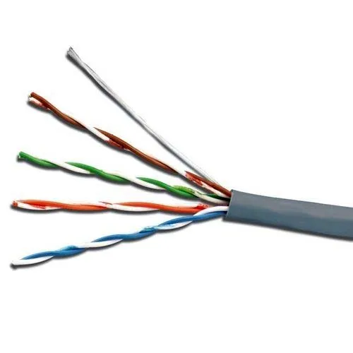 UTP кабель бухта 305м cat.5e TWT, TWT-5EUTP, серый