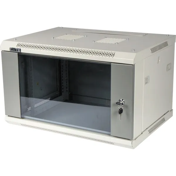 Шкаф коммутационный TWT TWT-CBWPG-15U-6X6-GY 15U, 600х600мм