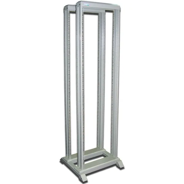 Стойка 19" TWT TWT-RACK2-42U-6X10, 42U, серый