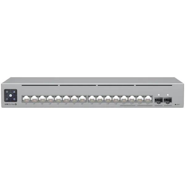 Коммутатор Ubiquiti Pro Max 16 USW-Pro-Max-16, 12xLAN 1Gbps, 4xLAN 2.5Gbps, 2xSFP+