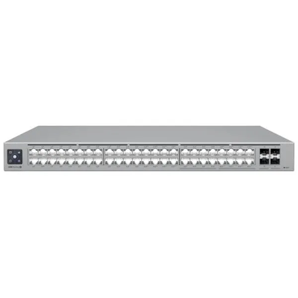 Коммутатор Ubiquiti Pro Max USW-Pro-Max-48-PoE, 32xLAN 1Gbps, 16xLAN 2.5Gbps, 4xSFP+, PoE