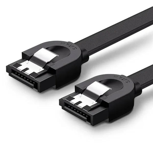 Кабель SATA 0.5м Ugreen US217 30796, Black