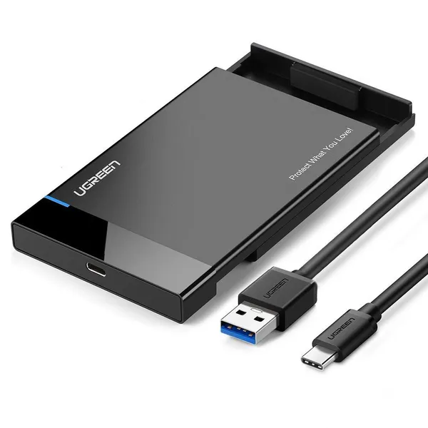 Внешний BOX UGREEN US221 50743, 2.5", SATA - USB Type C