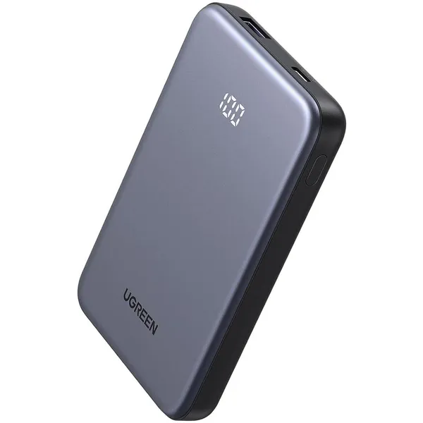 Внешний аккумулятор 10000мАч UGREEN PB507 (75131B), серый