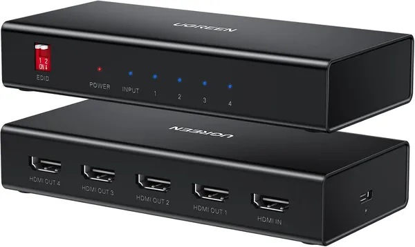 Разветвитель HDMI Ugreen CM570 (90514), HDMI - 4xHDMI